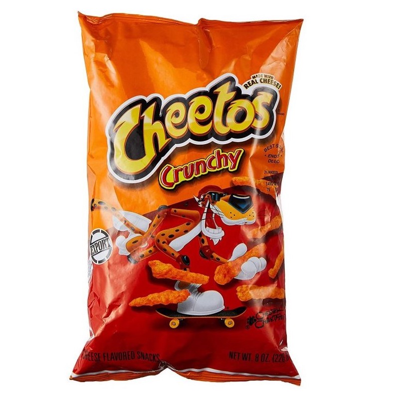 Cheetos Puffs Flamin' Hot Flavored Cheese Flavored Snacks 8 Oz
