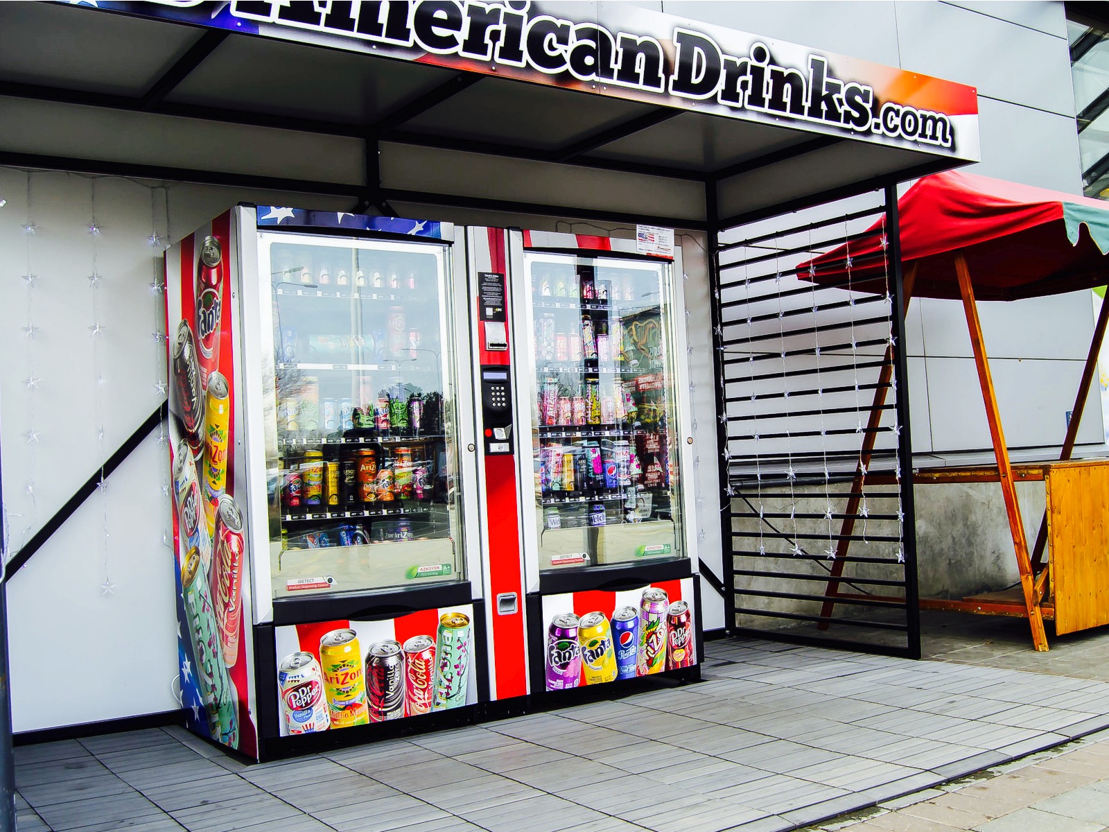 Vending machines AmericanDrinks